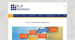 Desktop Screenshot of 9by9solutions.com